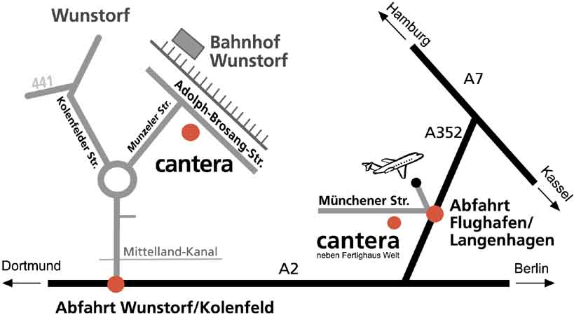 Anfahrt
