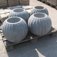 Basalt Gefäß